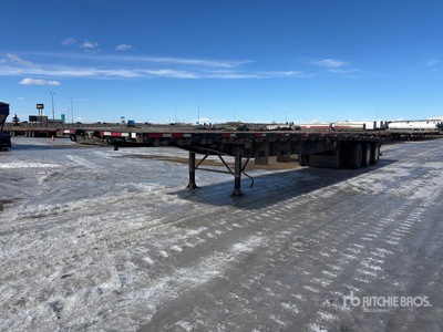 2011 Lode King 53 ft Tri/A Flatbed Trailer