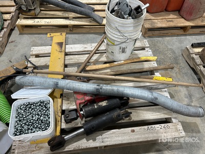 Quantity of Axe, Nuts with Washer, Shoe Cleats