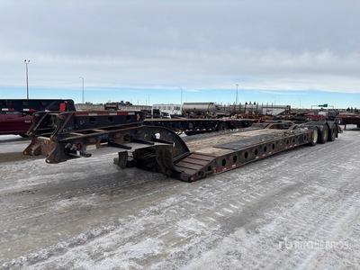 2010 K-Line Tri/A Double Drop Removable Gooseneck Remorque Surbaissée