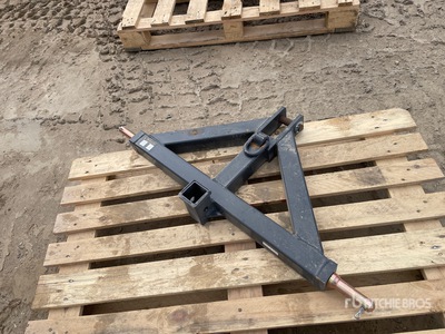 2026 TQH-26-02C Hitch Receiver Adapter Dreipunktaufhängung (Unused)