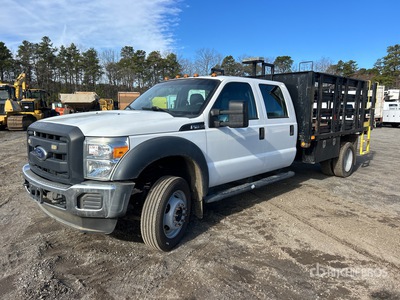 2015 Ford F-450 XL 4x2 Crew Cab Autocarro cassone fisso