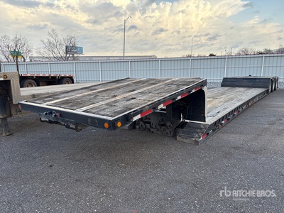 2007 XL Specialized T/A Double Drop Removable Gooseneck Lowboy Trailer