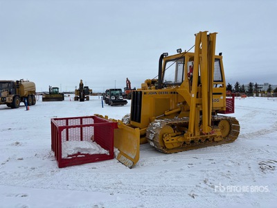 John Deere 450G Combination Equipo de tendido de cañerías w/ Midwestern M10C Conversion