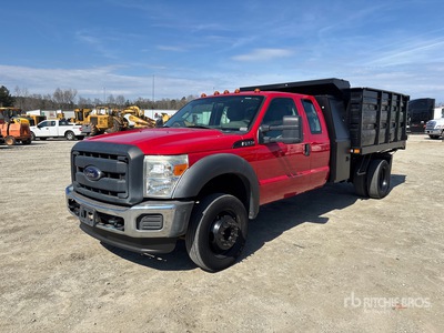 2012 Ford F-450 XL 4x2 Extended Cab Autocarro ribaltabile