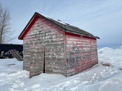 12 ft x 16 ft Wooden 倉庫
