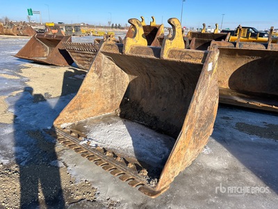 Viking West 66 in Q/C Cleanup Excavator Bucket - Fits Cat 329D L