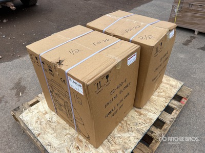 Quantity of (2) 2024 Powertek EB-800-E Leaf Blower (Unused)