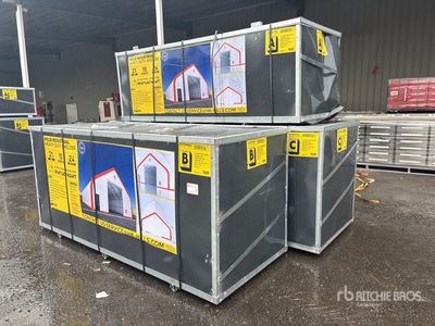 2026 HIlls Industrial 804024 40 ft x 80 ft x 24 ft Storage Building (Unused)