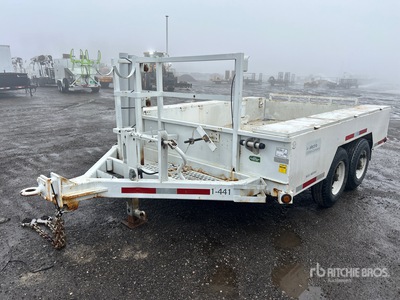 1986 NYE WELDING 10 ft T/A Trailer utilitario