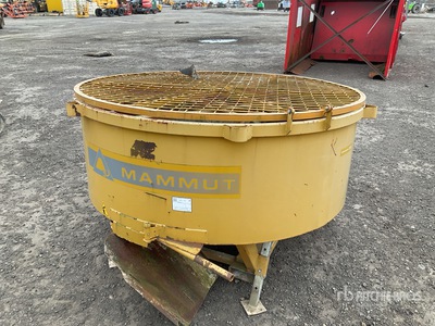 Mammut Tub Mixer Portable Concrete Mixer