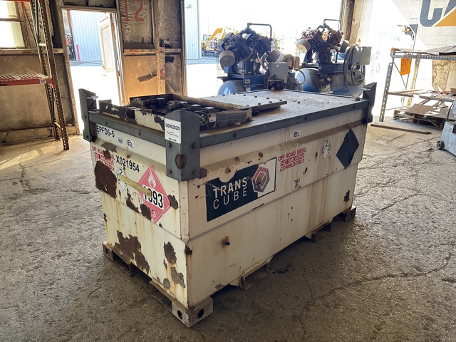 2011 Western 20TCG 528 gal Skid Mounted Steel Diesel Fuel Tank