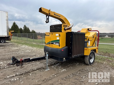 2018 Vermeer BC1500 Tow-Behind Wood Chipper