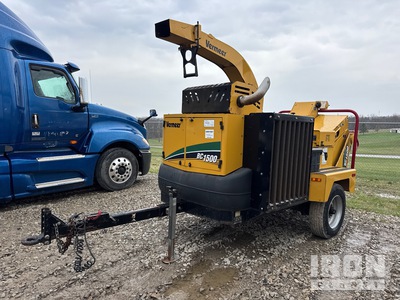 2018 Vermeer BC1500 Tow-Behind Wood Chipper