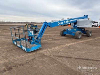 2015 Genie S-45 4WD Diesel Piattaforma monobraccio