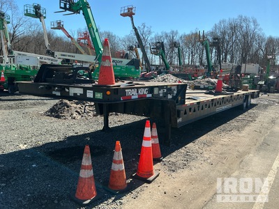 2018 Trail King TK80HT 80000 lb 50 ft T/A Remorque Pour Équipement Hydraulique