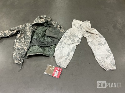 (64) Pairs of Flame Retardant Briefs, (10) Cold Weather Parkas & Assorted Items