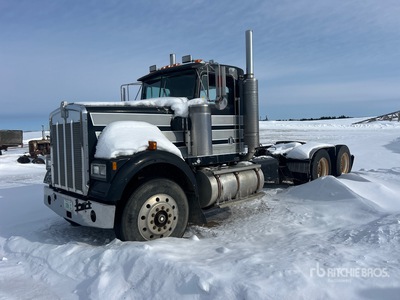 1986 Kenworth W900B Tracteur Routier Couchette (Inoperable)