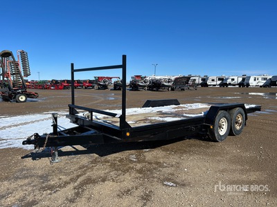 2006 Oasis 20 ft T/A مقطورة سطح السفينة المائلة