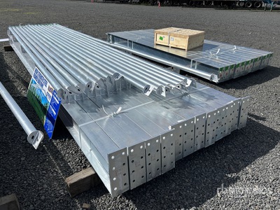 2026 BLUESEA 50 ft x 100 ft x 18 ft Steel Frame Only Storage Building (Unused)
