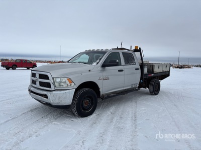 2013 Ram 3500 4x4 Crew Cab Camión Caja Abierta