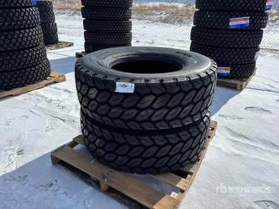 Quantity of (2) Boto 385/65R22.5 Tires (Unused)