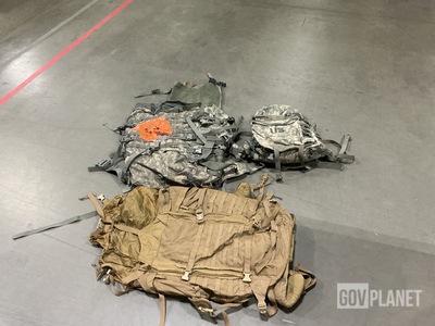 (2) Rifleman Sets, (2) Large Field Pack Sets, (5) Field Packs & Assorted Items