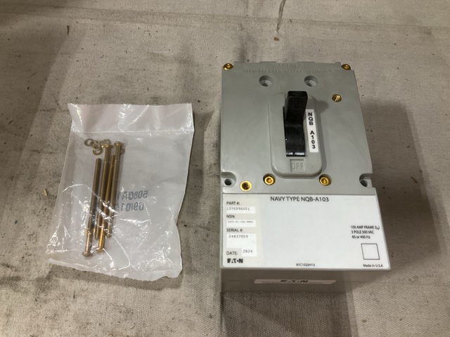 (2) Eaton 1376D96G51 Circuit Breakers