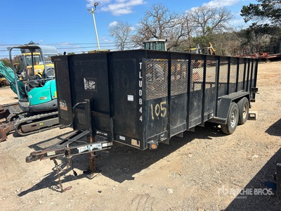 Texas Bragg 18 ft T/A Utility Trailer