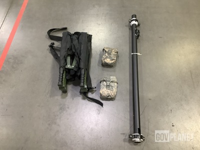 (44) Universal First Aid Kits, (1) Rigid Pole Folding Litter & Assorted Items