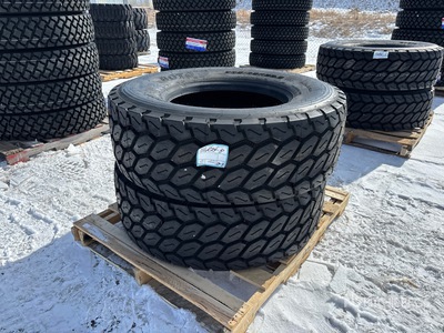 Quantity of (2) Boto 385/65R22.5 Tires (Unused)