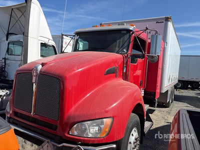 2015 Kenworth T400 CNG 6x4 Van Truck