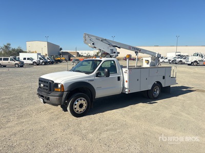 2008 Terex Ranger NT29 29 ft on 2007 Ford F-550 XL 4x2 Bucket Truck