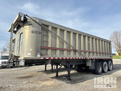 2007 Benson A3276S5 32 ft Tri/A Aluminum Remorque à benne basculante arrière