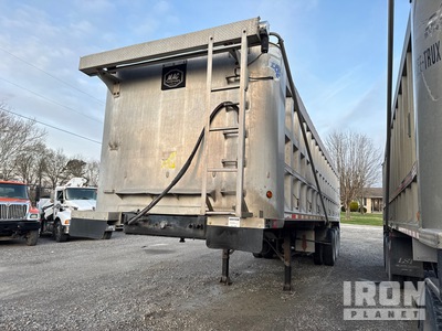 2002 MAC 36 ft Tri/A Aluminum Remorque à benne basculante arrière