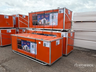 2026 HIlls Industrial 804024 40 ft x 80 ft x 24 ft Storage Building (Unused)