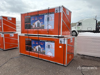 2026 HIlls Industrial 604024 40 ft x 60 ft x 24 ft Storage Building (Unused)