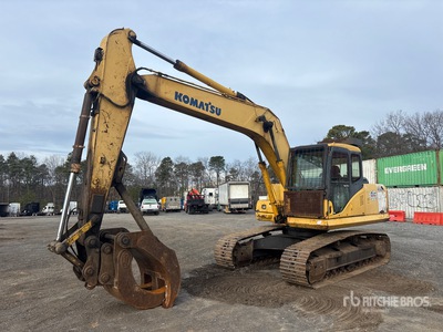 2007 Komatsu PC160LC-7KA Tracked Excavator