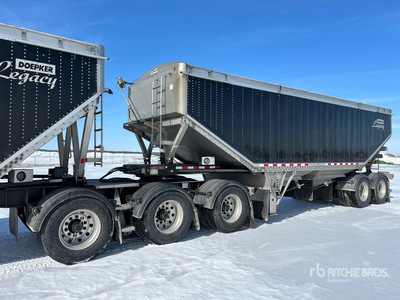 2022 Doepker 28 ft T/A Super B-Train Remolque de granos