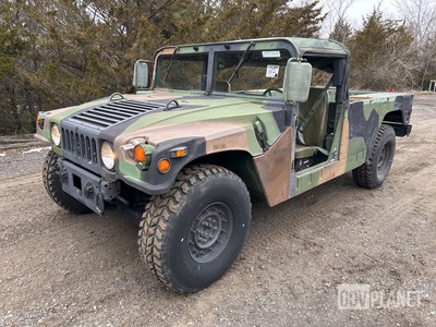 1997 AM General M1097A2 HMMWV 2 Door Soft Top w/Truck Body