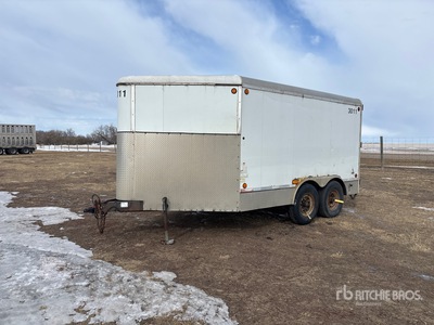 2010 Cjay Trailers 12 ft T/A Remolque Cerrado