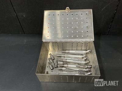 (9) Hall Surgairtome Two Pneumatic Surgical Handpieces