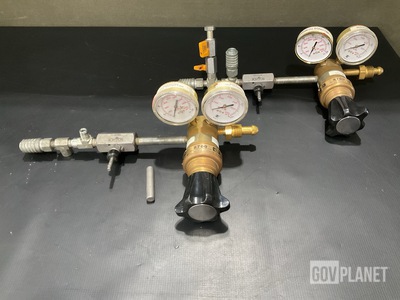 (2) Harris 8700 High Pressure Regulating Valves
