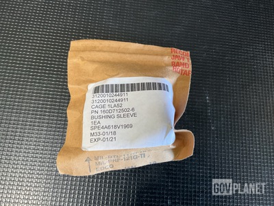 (117) Northrop Grumman 160D712502-6 Bushing Sleeves