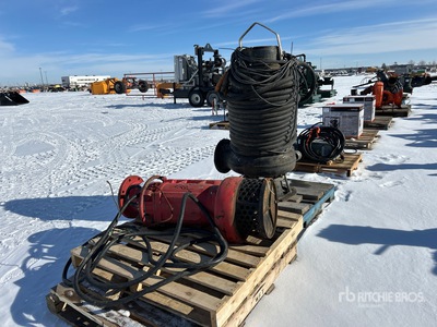 Quantity of (2) Heavy Duty Pompe à eau submersible électrique