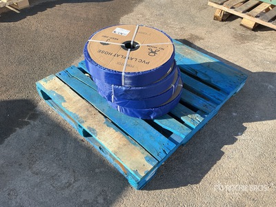 Quantity of (4) 2024 Powertek 2 in - 300 ft Water Hose (Unused)