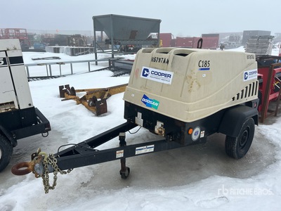 2015 Doosan c185wkub-fx-t41 Mobile Air Compressor