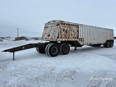 38 ft T/A 穀物用トレーラー