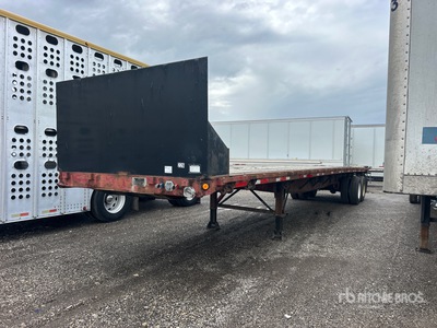 2001 Great Dane 45 ft T/A Flatbed Trailer
