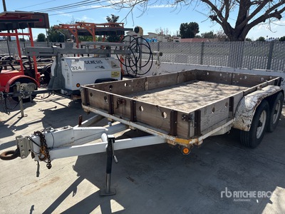 AZ-TEX 12 ft T/A Utility Trailer