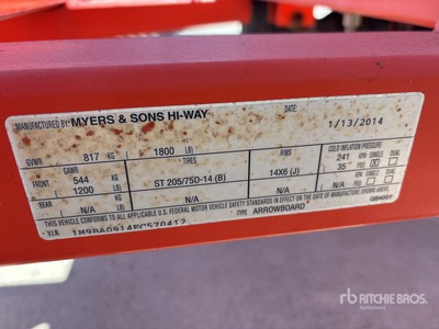 Myers & Sons BB250C Arrow Board